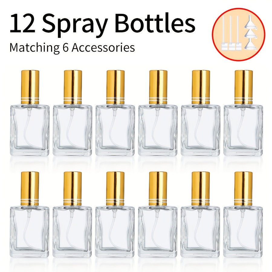 Room Spray Bottle - 12 قطعة + 6 ملحقات 15