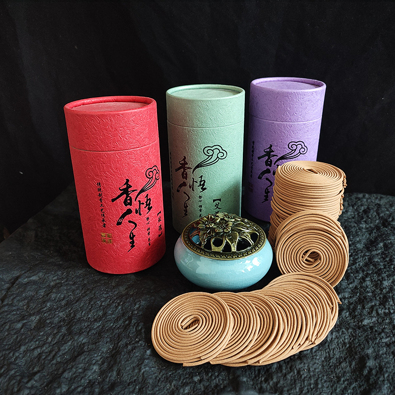 Smokeless Incense Stick - 120 لوحة/صندوق خشب الصندل الطبيعي الخزامى