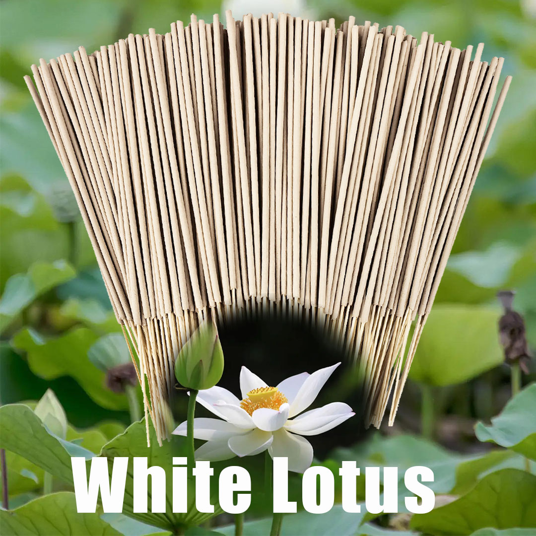Smokeless Incense Stick - أعواد بخور اللوتس البيضاء عالية الجودة