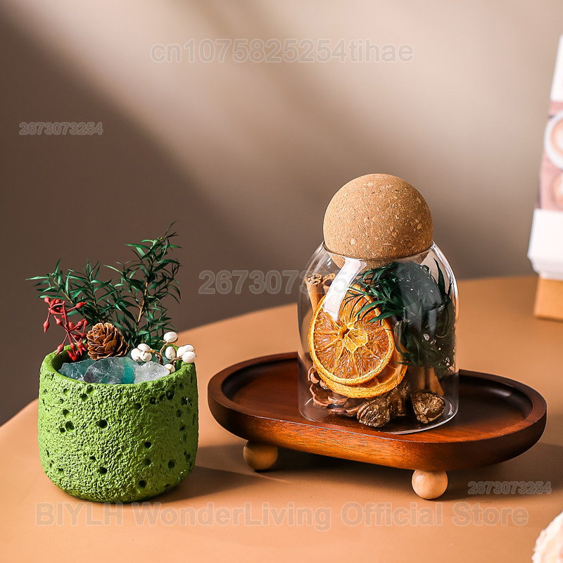 حجر معطر للديكور، وعاء حجري من - مراجعة Home Fragrance Jar وسعره