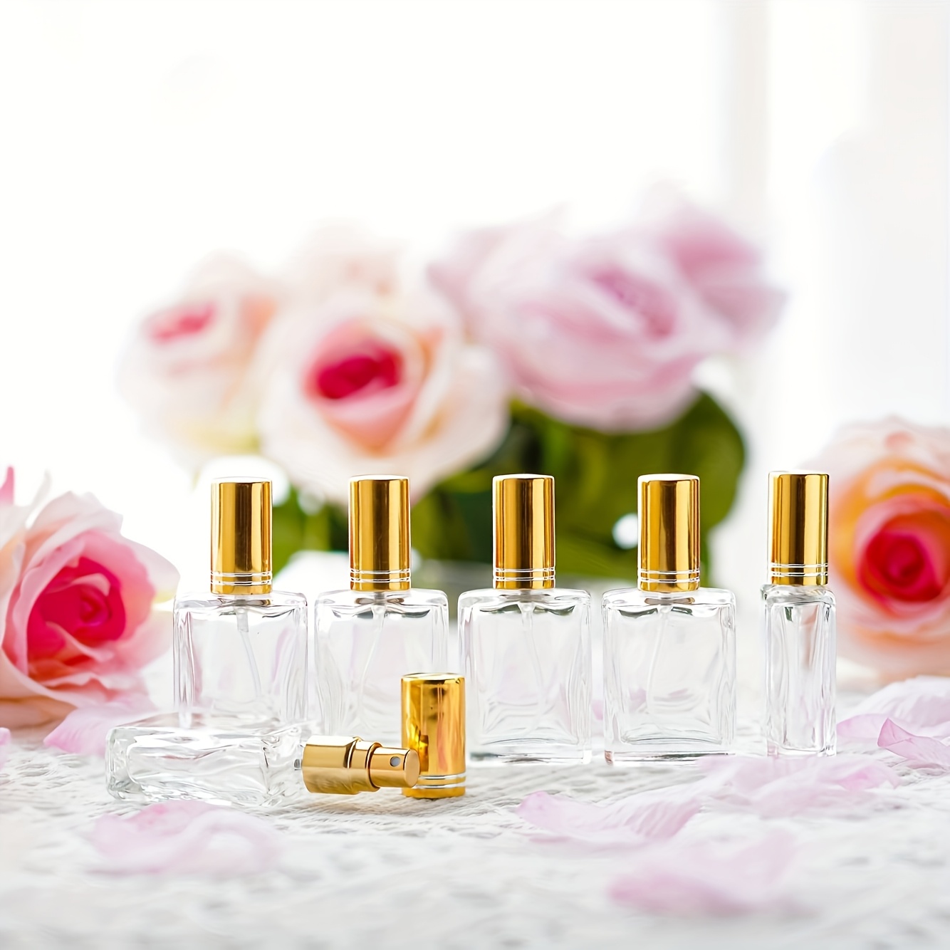 12 قطعة + 6 ملحقات 15 مل زجاجة - مراجعة Room Spray Bottle وسعره