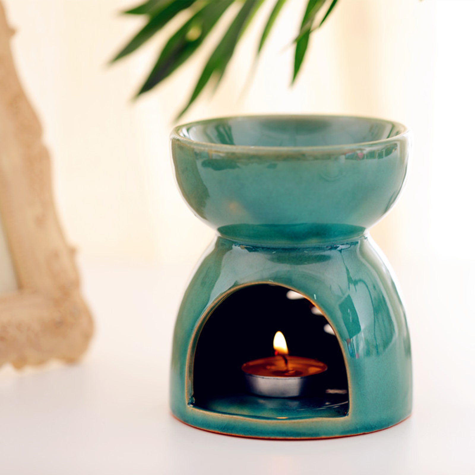 موقد الزيوت العطرية حامل شمع ا - مراجعة Home Fragrance Oil Burner وسعره