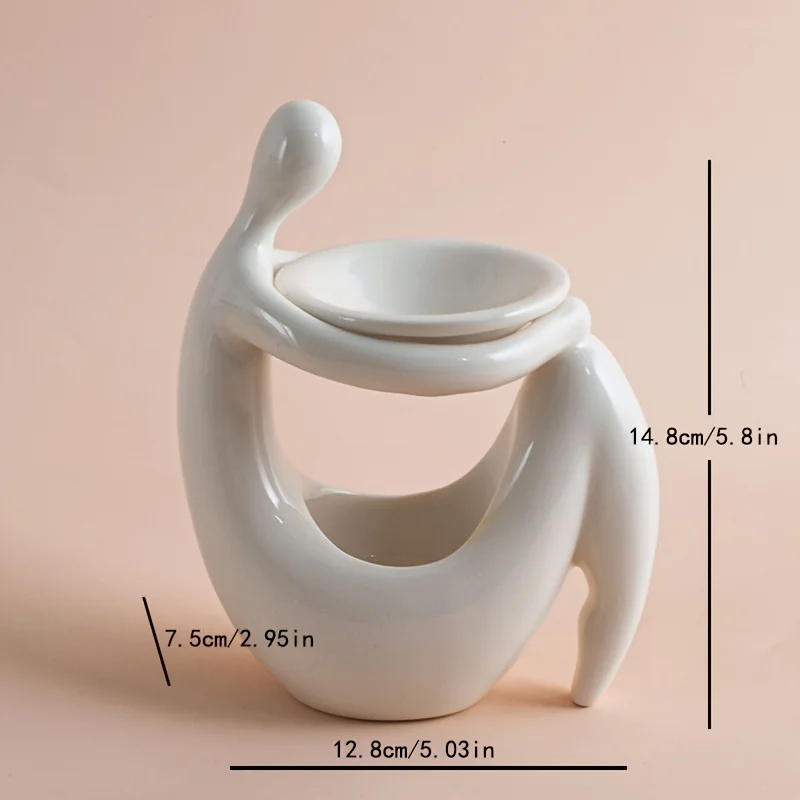 مبخرة سيراميك على شكل جسم الإن - مراجعة Home Fragrance Oil Burner وسعره