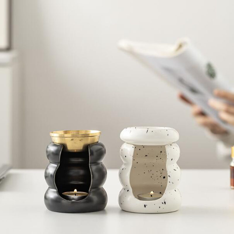 موضة السيراميك الروائح الموقد  - مراجعة Home Fragrance Oil Burner وسعره