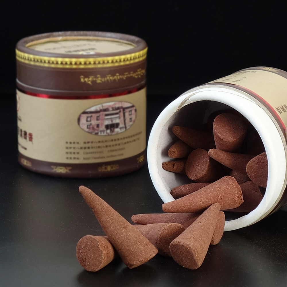 التبتية الشهيرة معبد اليدوية ا - مراجعة Smokeless Incense Stick وسعره