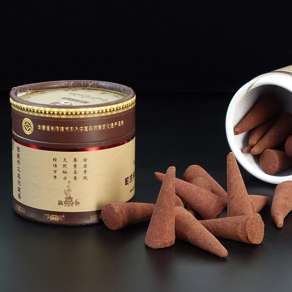 التبتية الشهيرة معبد اليدوية ا - مراجعة Smokeless Incense Stick وسعره