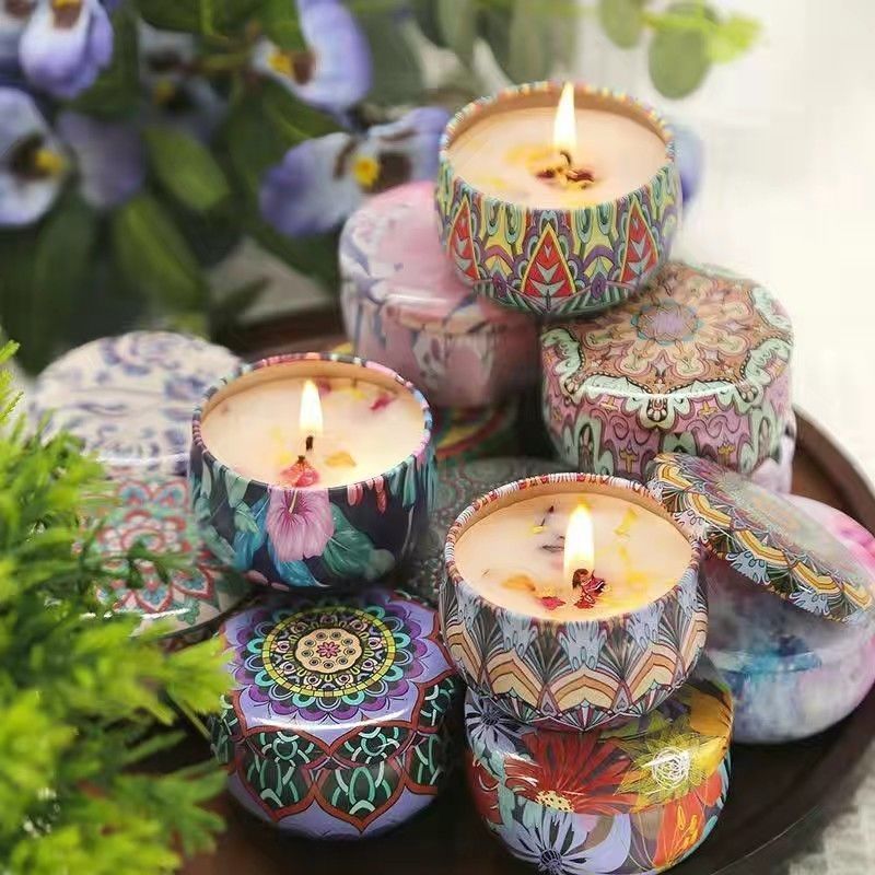 1 قطعة يمكن الشموع خمر شمع الص - مراجعة Home Fragrance Jar وسعره