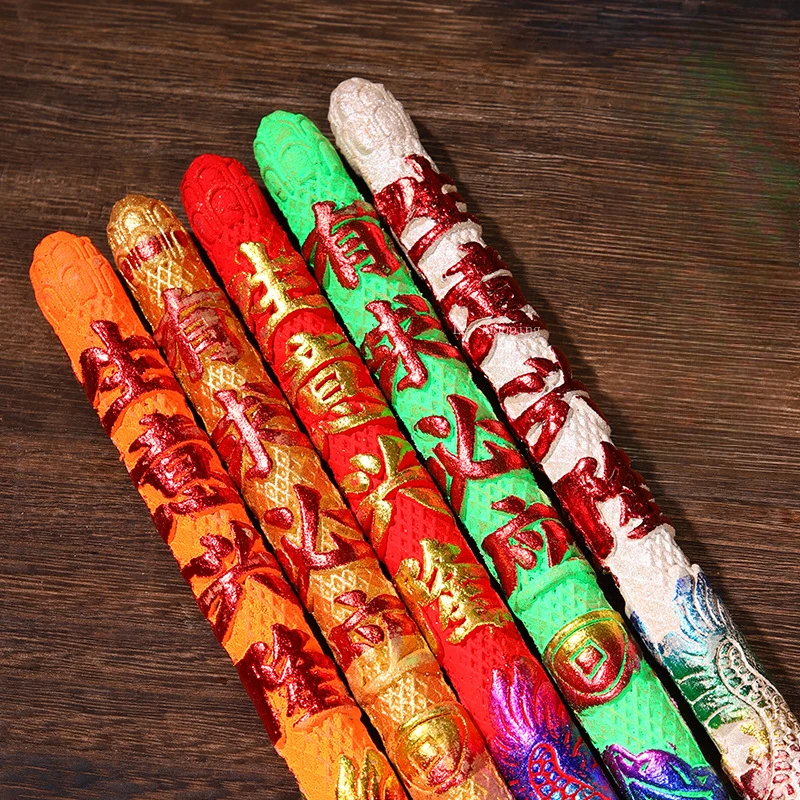 40 سنتيمتر خمسة ألوان الإغاثة  - مراجعة Smokeless Incense Stick وسعره