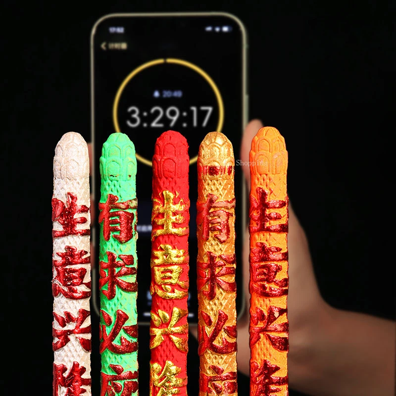 40 سنتيمتر خمسة ألوان الإغاثة  - مراجعة Smokeless Incense Stick وسعره