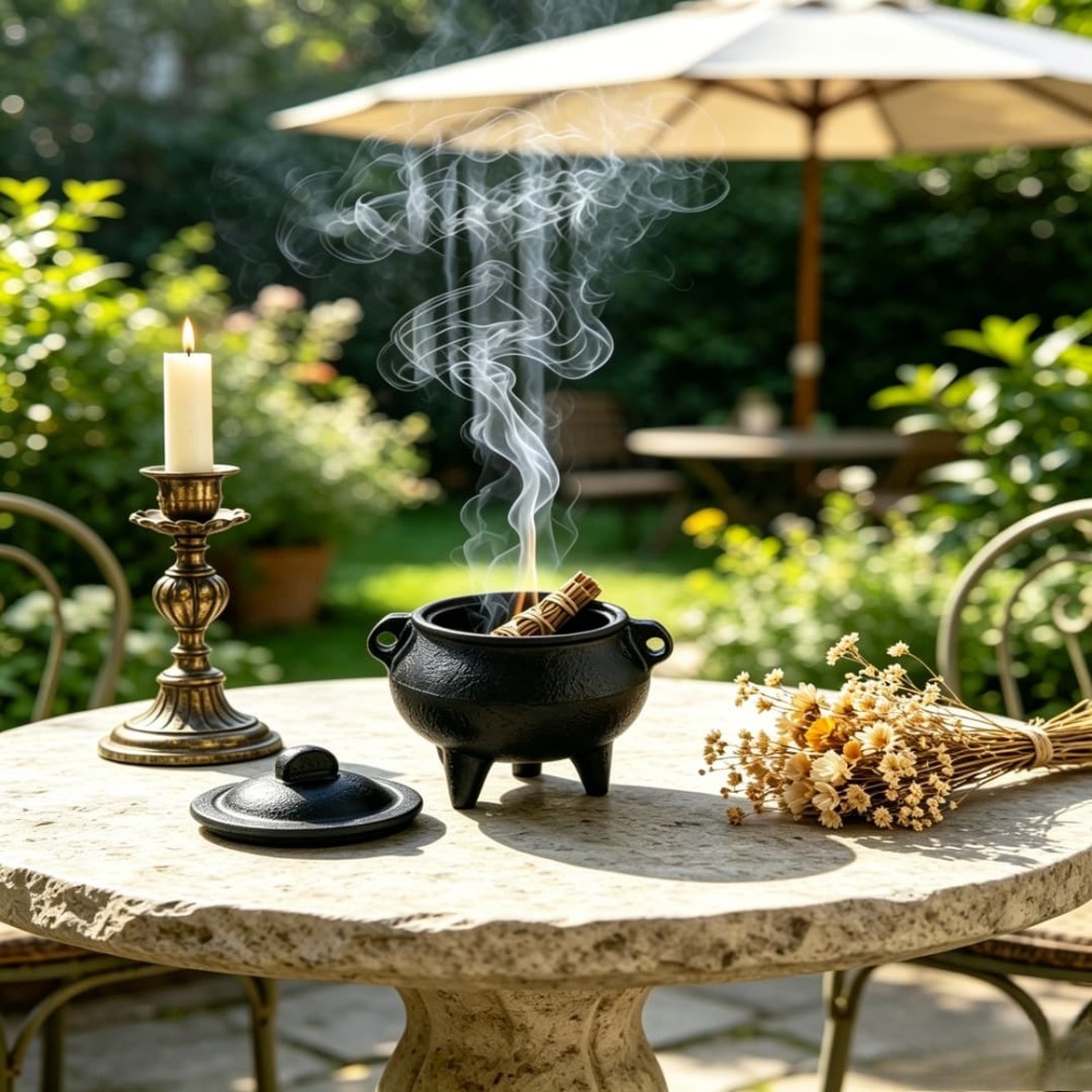 وعاء صغير من الحديد الزهر لحرق - مراجعة Home Fragrance Miniso وسعره