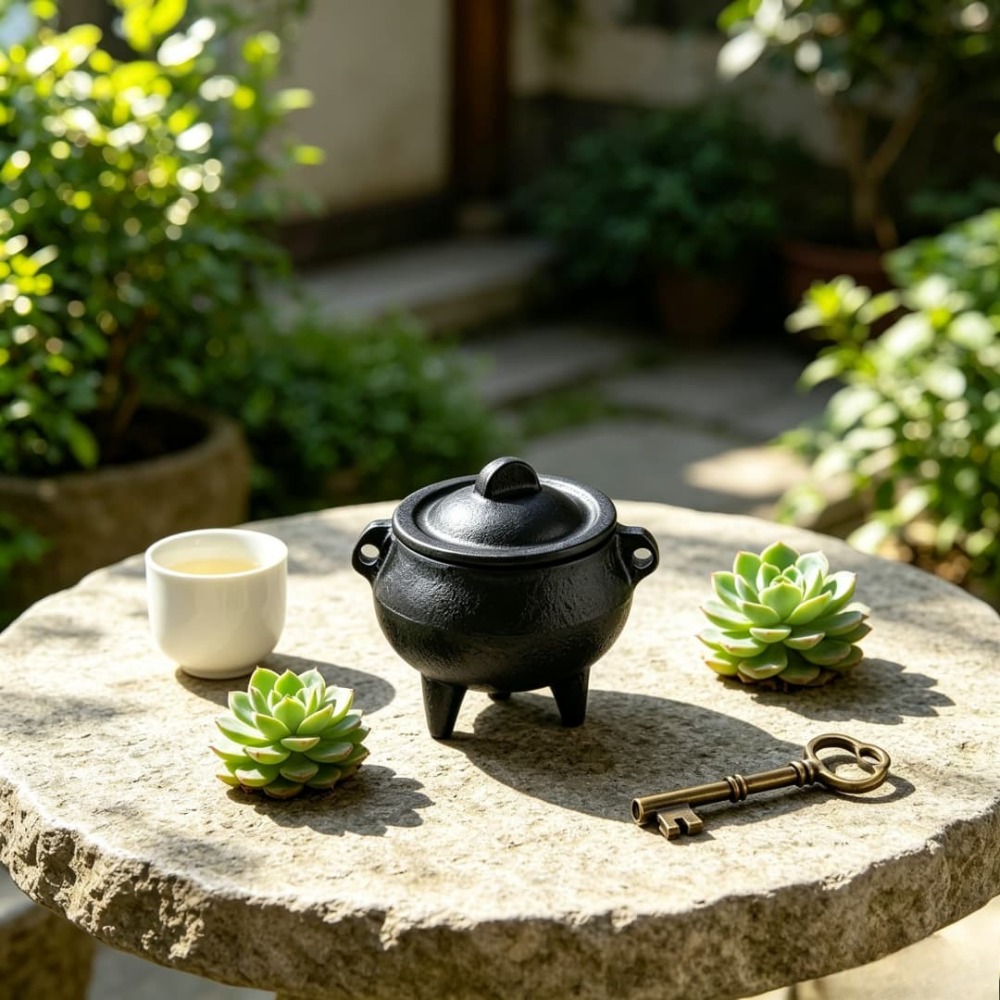 وعاء صغير من الحديد الزهر لحرق - مراجعة Home Fragrance Miniso وسعره