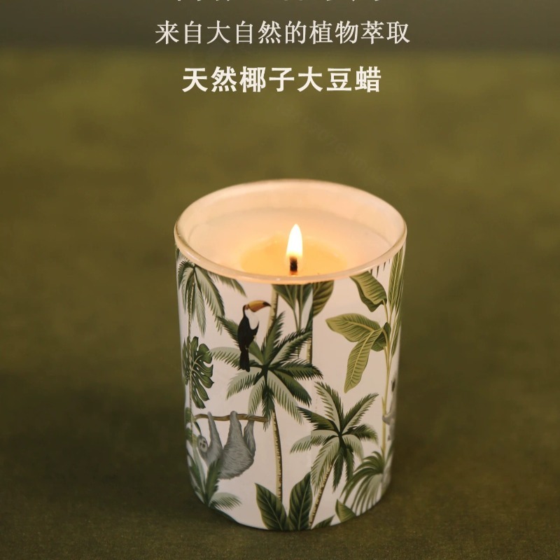 شمعة معطرة في وعاء زجاجي من شم - مراجعة Home Fragrance Jar وسعره