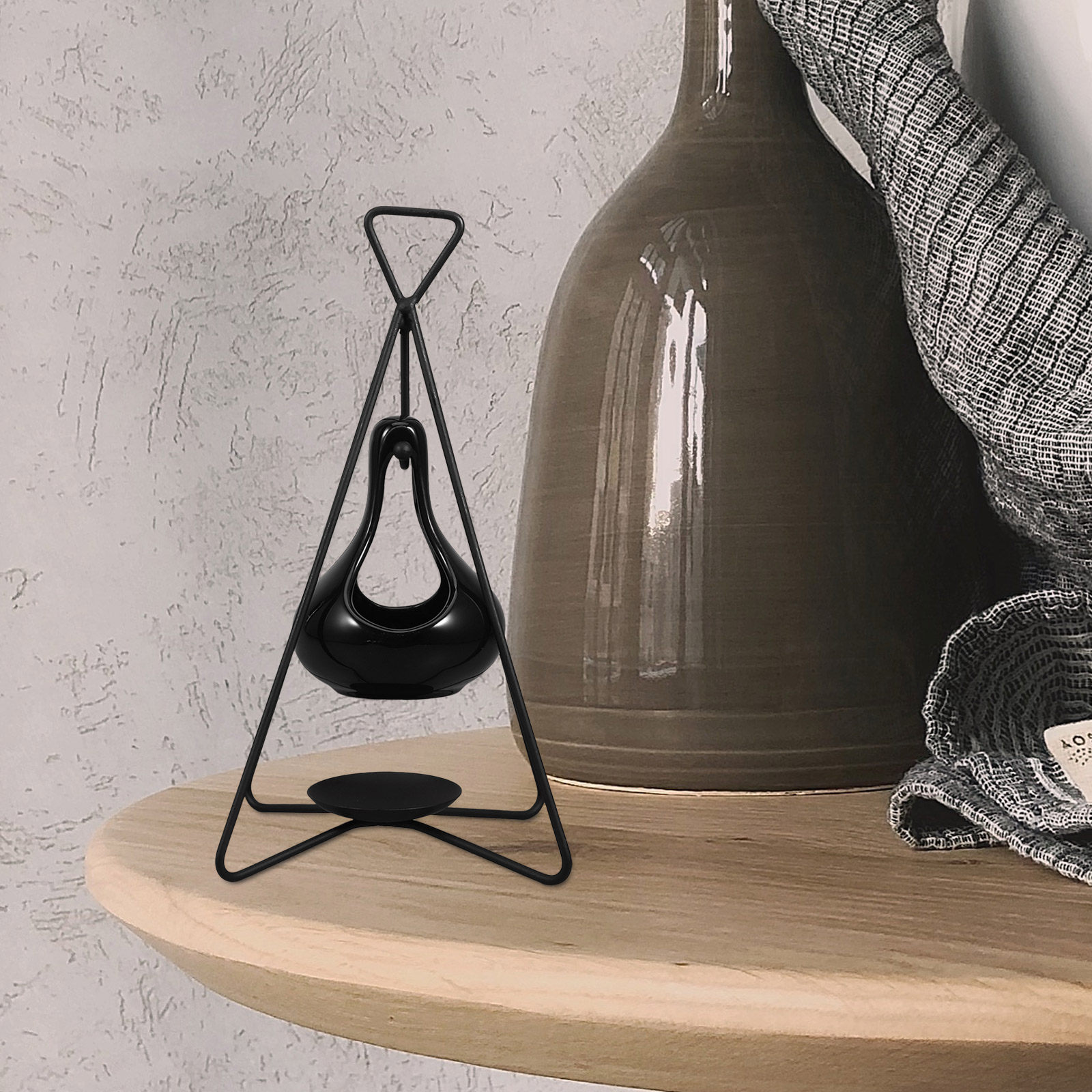 مجموعة واحدة من موقد الشمع الع - مراجعة Home Fragrance Oil Burner وسعره