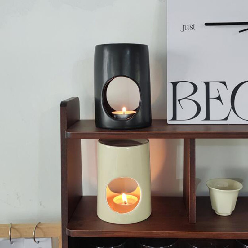 الإبداعية لون نقي اسطوانة شمعة - مراجعة Home Fragrance Oil Burner وسعره