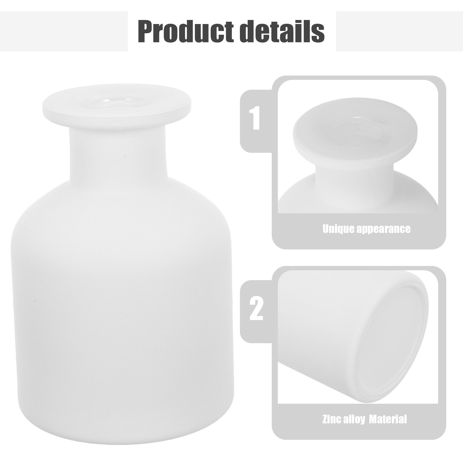 قطعتان من زجاجات العطر الزجاجي - مراجعة Home Fragrance Jar وسعره
