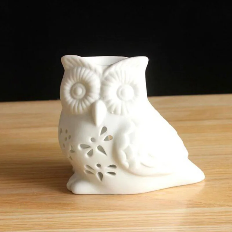 مبخرة بورسلين مجوفة على شكل بو - مراجعة Home Fragrance Oil Burner وسعره