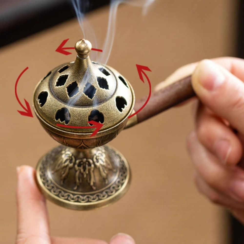 مبخرة عتيقة من سبيكة خشب الصند - مراجعة Home Fragrance Miniso وسعره