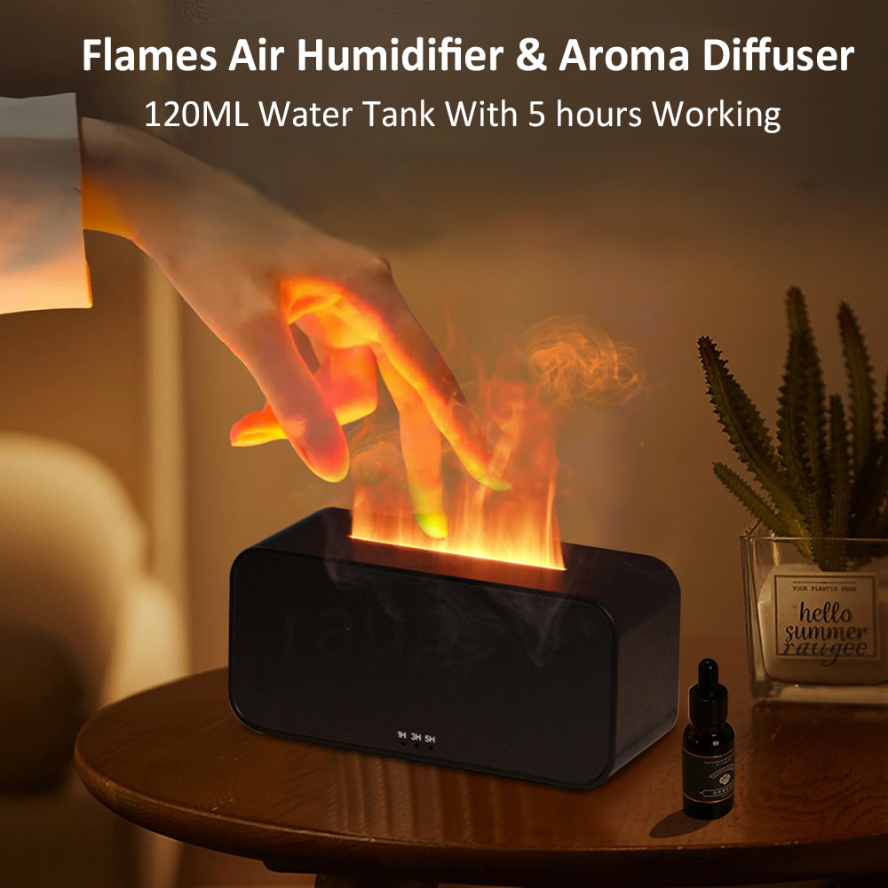 مرطب هواء عطري بتأثير اللهب، م - مراجعة Home Fragrance Device وسعره