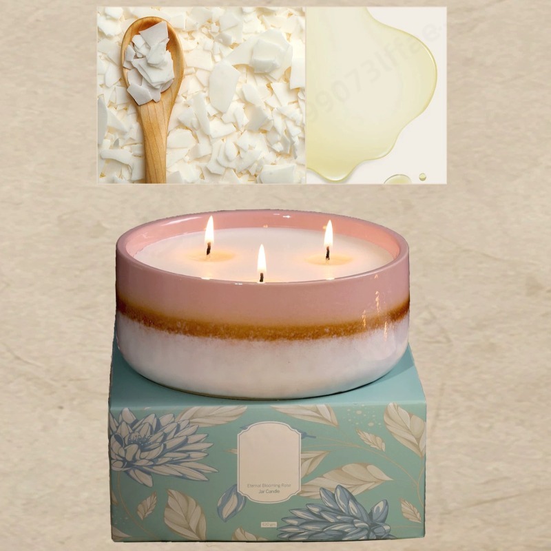 شمعة معطرة في وعاء سيراميك كبي - مراجعة Home Fragrance Jar وسعره