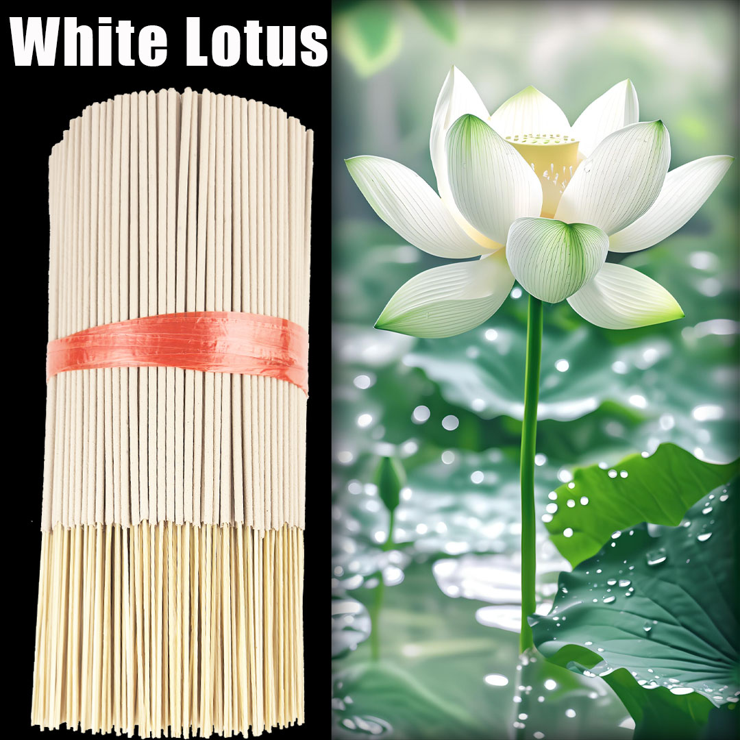أعواد بخور اللوتس البيضاء عالي - مراجعة Smokeless Incense Stick وسعره