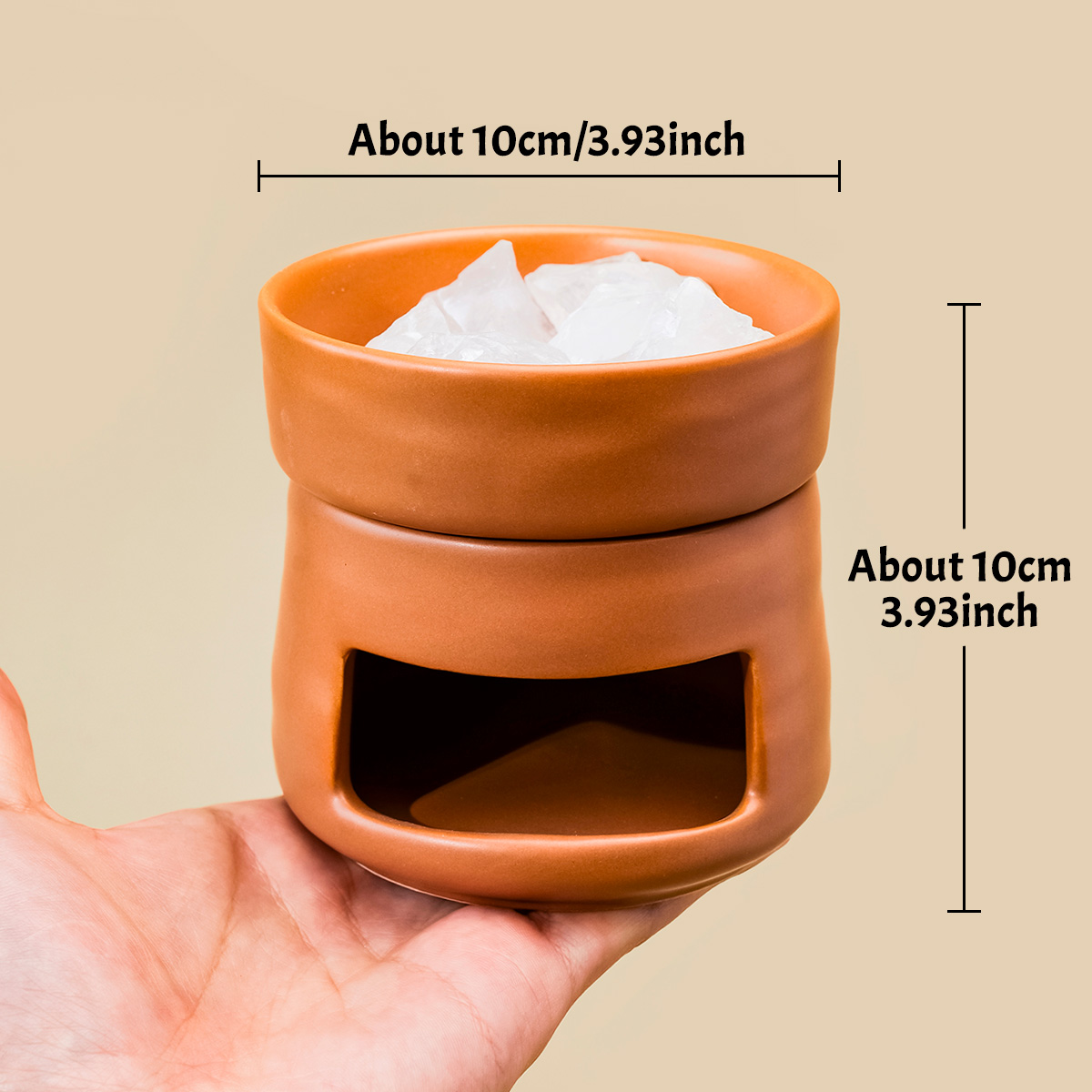 مجموعة من أحجار الكريستال الطب - مراجعة Home Fragrance Oil Burner وسعره