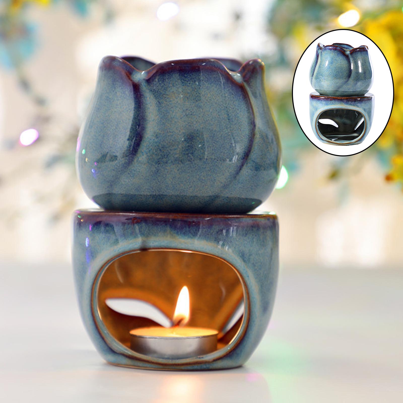 توليب السيراميك الروائح موقد ز - مراجعة Home Fragrance Oil Burner وسعره