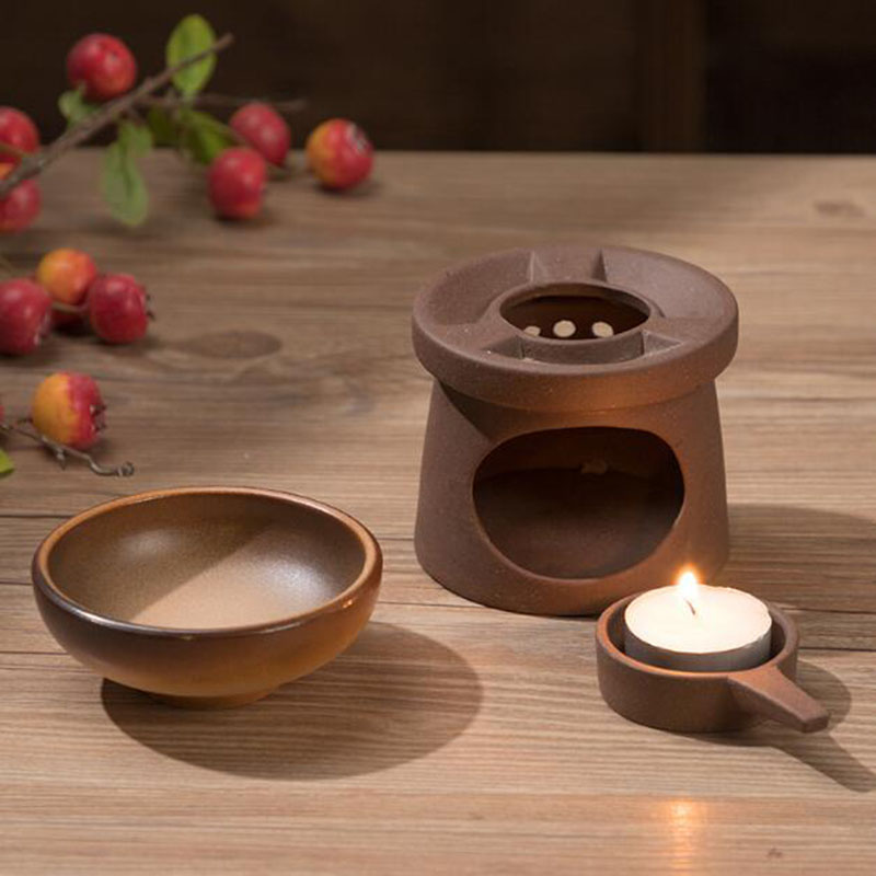 الفخار الخشن الأساسية النفط ال - مراجعة Home Fragrance Oil Burner وسعره