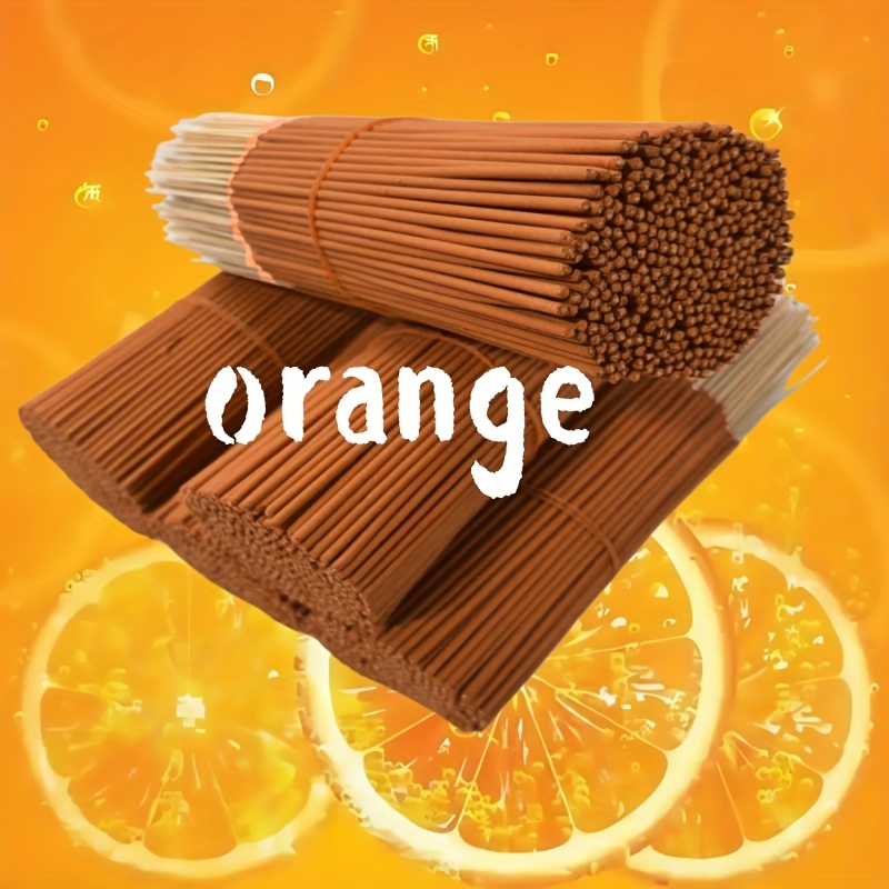 أعواد البخور البرتقالية الطبيع - مراجعة Smokeless Incense Stick وسعره
