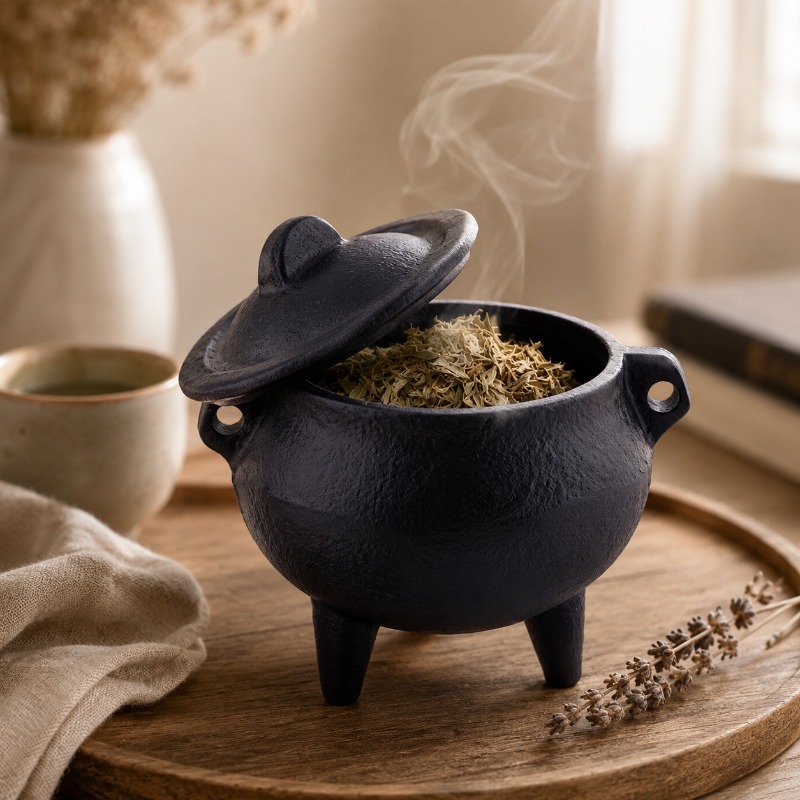 مبخرة عصرية من الحديد الزهر بغ - مراجعة Home Fragrance Miniso وسعره