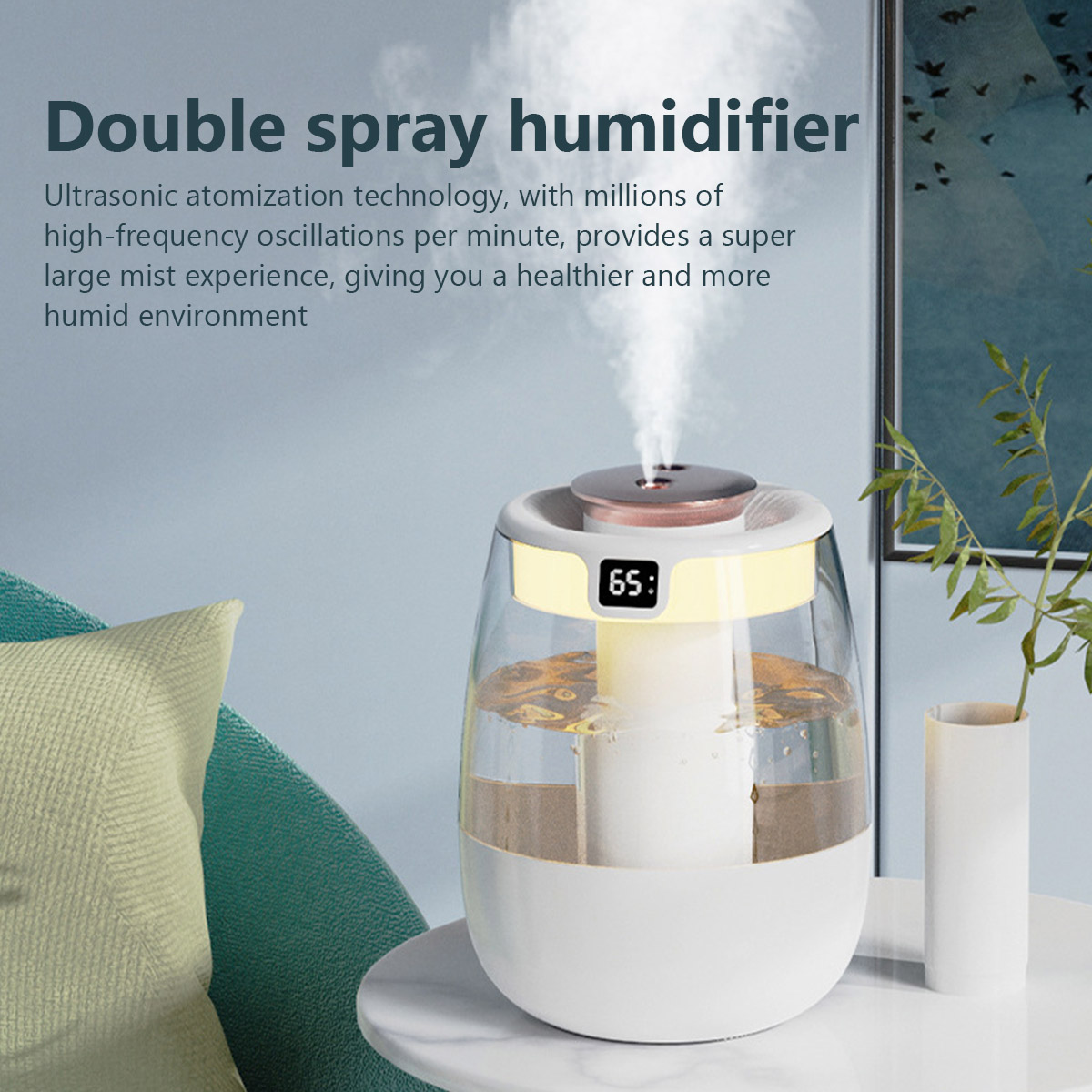 1.3L مرطب الهواء منفذ رذاذ مزد - مراجعة Home Fragrance Device وسعره