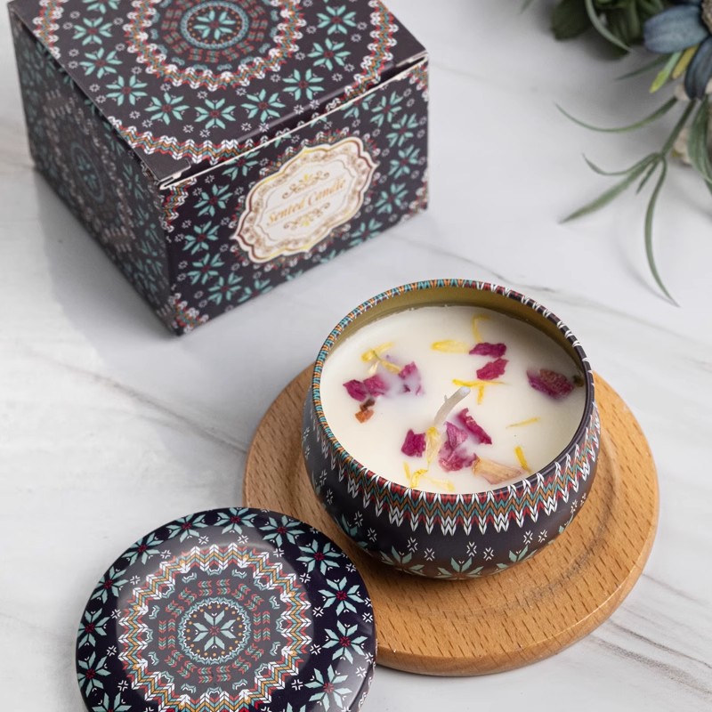 1/4 قطع شموع عطرية عتيقة الطرا - مراجعة Home Fragrance Jar وسعره
