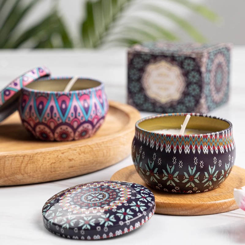 1/4 قطع شموع عطرية عتيقة الطرا - مراجعة Home Fragrance Jar وسعره
